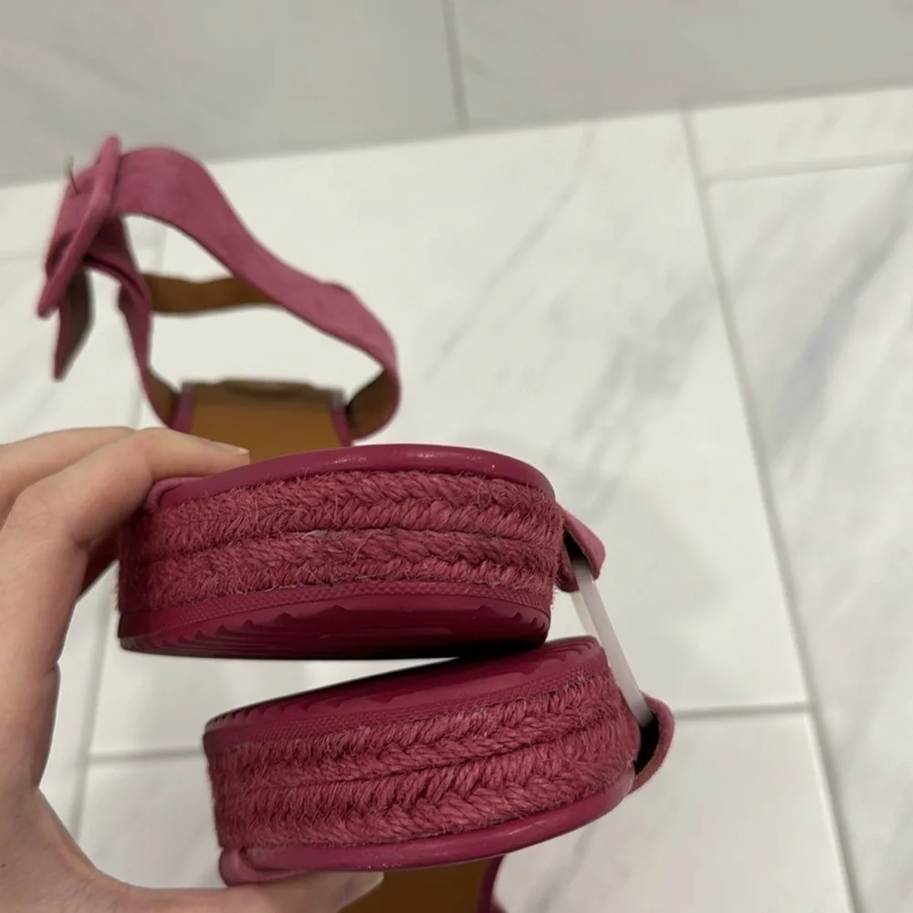 NEW! GEOX Cyclamen Ponza Wedge Sandal - Size 41